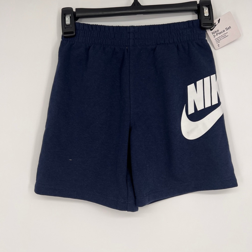Nike Sportswear Club Fleece Shorts Kids Large Navy Gym Running Training Workout